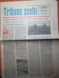 Ziarul tribuna scolii 18 martie 1989