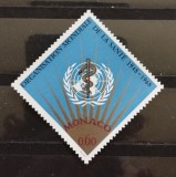 BC633, Monaco 1968, serie Organizatia Mondiala a Sanatatii, Nestampilat