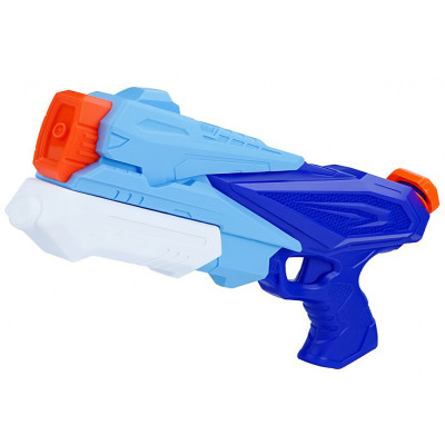 Pistol cu apa pentru copii 6 ani+, rezervor 500ml pentru piscina/plaja, 3 duze albastru foto