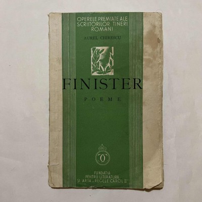 Aurel Chirescu - Finister - Poeme foto