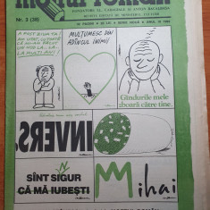 revista moftur roman nr.3 / 1992 - revista de satira si umor