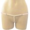 Micro Bikini cu Perle si Inele, Alb, S/M, Mokko Toys