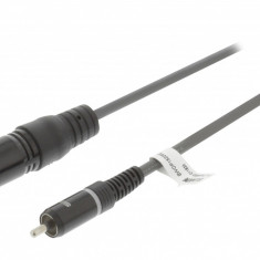 Cablu audio mono XLR 3 pini tata - RCA tata 1.5m gri Sweex