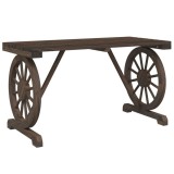 Cumpara ieftin Masa de gradina, 115x55x65 cm, lemn masiv de brad