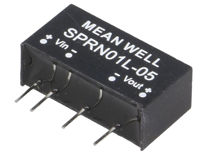 Convertor DC/DC 5V 200mA, 1W
