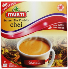 Mukti Instant Tea Masala Sweetened (Ceai Masala Instant - 10 pliculete) 220g foto