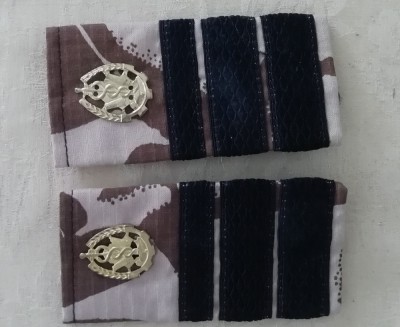 C3 - Grade militare - mozaic desert - plutonier major logistica foto