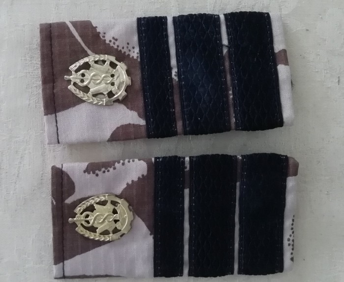C3 - Grade militare - mozaic desert - plutonier major logistica