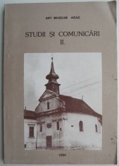 Studii si comunicari II