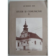 Studii si comunicari II