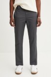 Dickies pantaloni barbati, culoarea gri, mulata