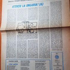 ziarul romania mare 12 octombrie 1990 -redactor sef corneliu vadim tudor