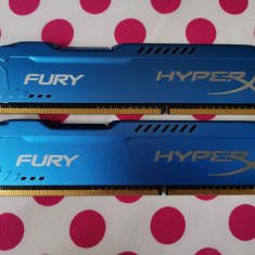 Kit Memorie Ram HyperX Fury Blue 8 GB (2 X 4 GB) 1866 Mhz.