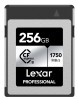 Card Memorie Lexar CFexpress Pro Silver 256GB, R1750MB/s, W1300MB/s, 8K, Tip B, Garantie 10 Ani
