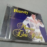 Cumpara ieftin CD RUSTY -MEMORIES OF ELVIS PRESLEY RAR!!!! ORIGINAL