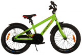 Bicicleta Volare Rocky pentru copii,18 inch, culoare verde, frana de mana + contPB Cod:91861
