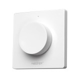 Telecomanda de perete MiBoxer, K1-W, 2.4Ghz cu buton rotativ, dual white monocolor, alb
