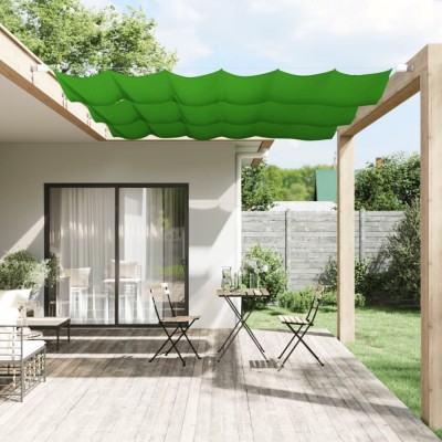 vidaXL Copertină verticală, verde deschis, 60x270 cm, țesătură Oxford foto