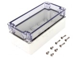 Carcasă universală gri 80x160x65mm IK07