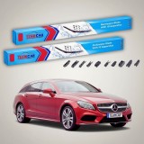 Cumpara ieftin Ștergătoare Mercedes-Benz CLS Shooting Brake X218 Facelift 2014-prezent | Set Față Flat &ndash; TeamCar&reg;