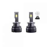 Set 2 becuri LED CanBus D2S 50W 9000lm/bec 6000K