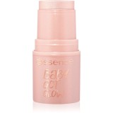 essence BABY GOT GLOW Stick Strălucire pentru o stralucire puternica culoare 20 Rosy Glaze 5.5 g