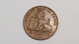 Belgia-2 Centimes 1914, Europa