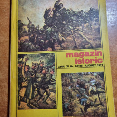 Revista Magazin Istoric - august 1977