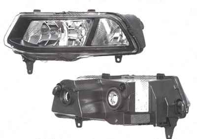 Proiector ceata Volkswagen Polo (6r), 05.2014-, fata, Stanga, cu lumini de curbe; cu daytime running light; H8+W21W; foto