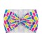 Bentita lata cu funda si imprimeu - Model 8 (Marime Disponibila: 6-12 luni