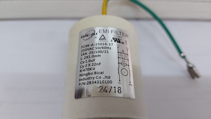 Filtru deparazitare 2834310100 Masina de spalat Arctic APL 51011 BDW3 / C163