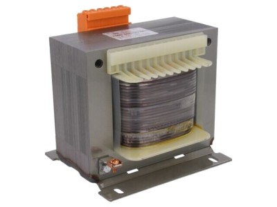 Transformator INDEL 600VA 230VAC 24V cu şurub IP00 foto