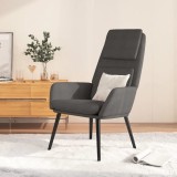 VidaXL Scaun de relaxare, gri &icirc;nchis, material textil