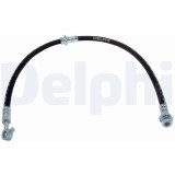 Furtun frana fata DELPHI, Nissan Qashqai / Qashqai +2 I, 2006-2014, partea stanga, Fata; puntea fata; axa stanga fata