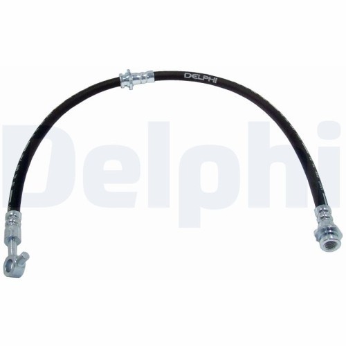 Furtun frana fata DELPHI, Nissan Qashqai / Qashqai +2 I, 2006-2014, partea stanga, Fata; puntea fata; axa stanga fata