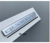 Emblema Quattro Audi, Metal Nichel, 66mm, Banda Adeziva Inclusa