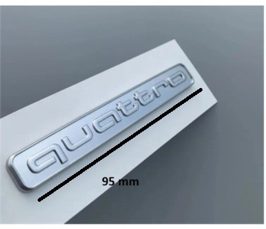 Emblema quattro AUDI foto