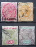CV1 COLONII BRITANICE REGINA VICTORIA STRAITS SETTLEMENTS