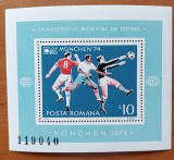 RO.- 1974-&#039;&#039;C.M-FOTBAL-MUNCHEN&#039;&#039;-COLITA-MNH LUX -NESTAMPIL.-VEZI SCAN