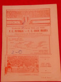 Program meci fotbal PETROLUL PLOIESTI - FC BIHOR ORADEA (30.03.1986)