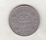 Bnk mnd Belize 25 centi 2012, America de Nord