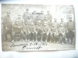Fotografie Militara -souvenir 2-12-1914 Brunit - azi Bernitt Germania