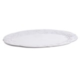 Cumpara ieftin Platou ceramica stoneware Crem 42 cm x 31 cm, Inart
