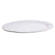 Platou ceramica stoneware Crem 42 cm x 31 cm