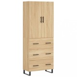Cumpara ieftin Dulap inalt, stejar sonoma, 69,5x34x180 cm, lemn compozit