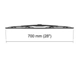 Lamela stergator 700mm/28in Chrysler Town Country, Voyager; Citroen C-Zero; Dodge Caravan; Fiat Scudo; Ford Transit; Mitsubishi Grandis, I-Miev; Niss