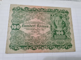 Cumpara ieftin Bancnota austria 100 kr 1922