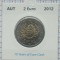 Austria 2 euro 2012 UNC - 10 Years of Euro km 3205 cartonas personalizat D75801
