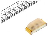 LED RGB SMD 2,5x1x1mm 120&deg; 20mA