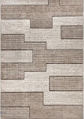 Traversa Covor Fashion 32002 Latime 80 cm - 80x400, Bej/Maro foto